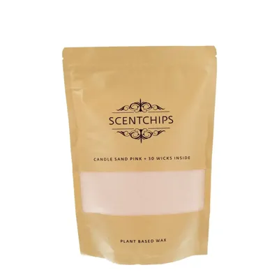 Scentchips kaarsenzand 500gr roze