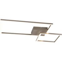 LED Plafondlamp 25W Dimbaar - Natuurlijk Wit 4000K - Mat Nikkel Aluminium - thumbnail