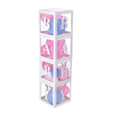 BABY Ballonnen Box (Wit)