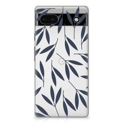 Google Pixel 6A | TPU Case | Leaves Blue