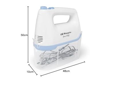 Blender en Deegmixer Orbegozo BA 3250 Wit 300 W 1 L