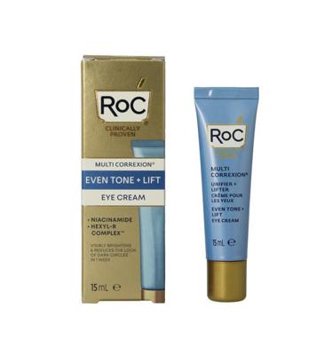 RoC Multi Correxion Even Tone & Lift Eye Cream 15 ml Oogverzorging RoC Multi Correxion Even Tone & Lift Eye Cream 15 ml Oogverzorging
