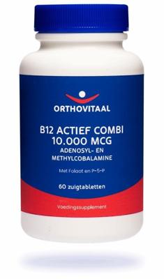OrthoVitaal B12 Actief combi 10.000mcg 60 Zuigtabletten