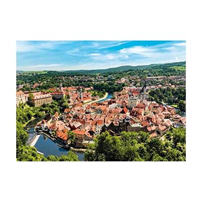 DinoToys Dino puzzel - drone beeld český krumlov - 1000 stukjes