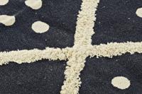 Tapijt DKD Home Decor Beige Marineblauw 120 x 180 x 0,7 cm - thumbnail