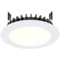 Deko Light 565232 LED Panel Round III 12 LED-inbouwlamp Energielabel: G (A - G) LED vast ingebouwd 12.50 W Verkeerswit (RAL 9016) - thumbnail