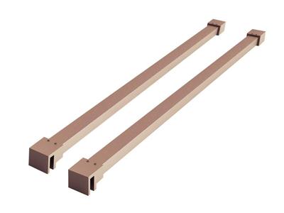 Wiesbaden Slim stabilisatiestangset 120 cm, koper