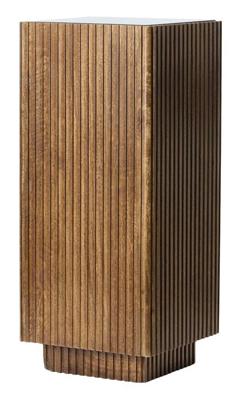 Light & Living Zuil 'Gatura' Mangohout, 80cm, kleur Bruin