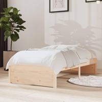 Bedframe massief hout 75x190 cm 2FT6 Small Single - thumbnail