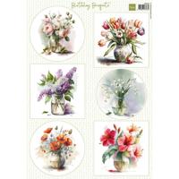 Marianne Design • die-cut sheet birthday bouquets - thumbnail