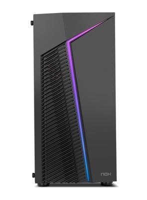 ATX Semi-toren BehuizingNox-Xtreme NXINFTYZETA Zwart