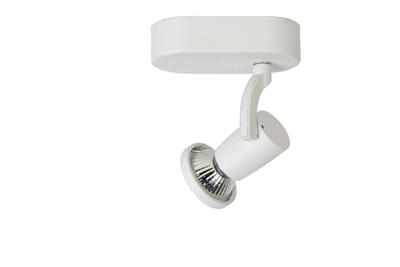 Lucide JASTER-LED - Plafondspot - LED - GU10 - 1x5W 2700K - Wit