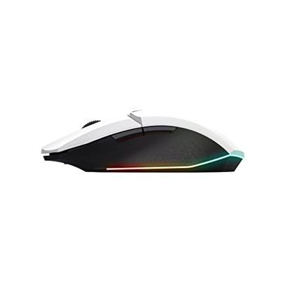 Trust GXT 110W Felox Draadloze Witte Gaming Muis