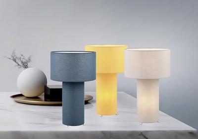 Trio Design tafellampBale grijs - 505200177