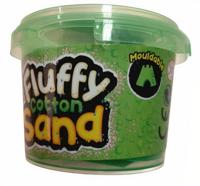 Jonotoys Fluffy Cotton speelzand junior 300 gram groen - thumbnail