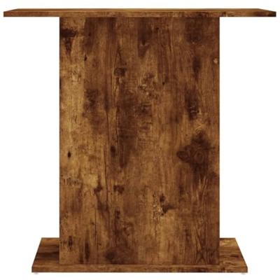 Aquariumstandaard 75x36x72,5 cm bewerkt hout gerookt eiken - thumbnail