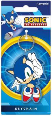 Sonic the Hedgehog Rubber Keychain - Reach Up