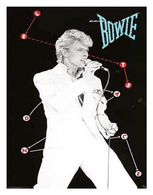 Poster David Bowie - Let's Dance 61x91,5cm Poster David Bowie - Let's Dance 61x91,5cm