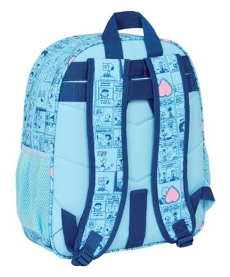 Schoolrugzak Snoopy Love Blauw 32 x 38 x 12 cm