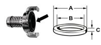 Cornat Vervang-Dichting Voor Koppeling - TEC380440 - thumbnail