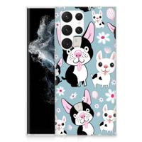 Samsung Galaxy S22 Ultra | TPU Hoesje | Hondjes - thumbnail