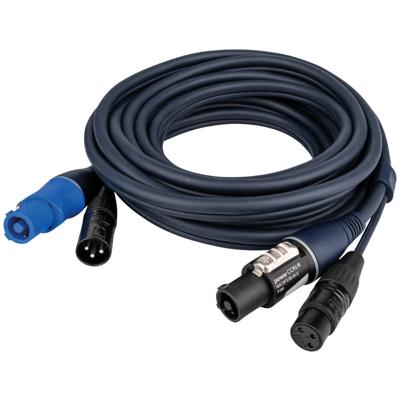 DAP PowerCon/XLR Audio combikabel 6 meter