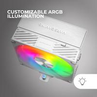 CPU-ventilator Mars Gaming MCPUX5ARGBW - thumbnail