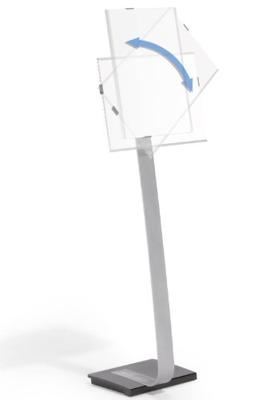 Durable INFO SIGN STAND A3 - 4813 Informatiezuil DIN A3 280 mm x 36 mm x 125 mm x 80 mm 1 stuk(s)