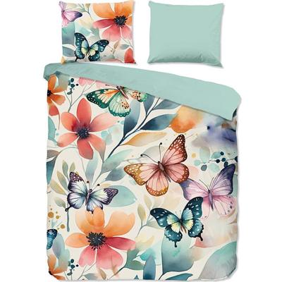 Good Morning Dekbedovertrek "bloemen en vlinders" - Multi - (200x200/220 cm) - Katoen Good Morning Dekbedovertrek "bloemen en vlinders" - Multi - (200x200/220 cm) - Katoen