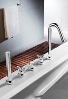 Wastafelmengkraan Hotbath Cobber 1-hendel Recht 28.6 cm Verouderd IJzer - thumbnail