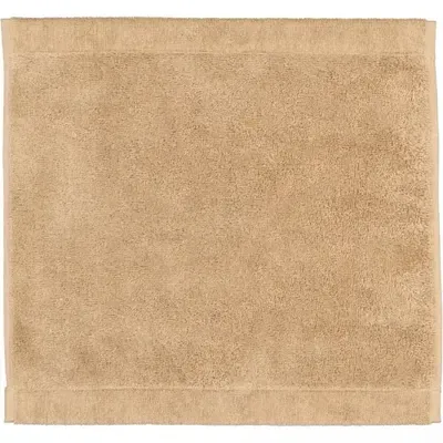 Cawö Cawo Lifestyle Uni Gezichtsdoekje 30x30 caramel