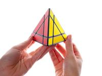 Recent Toys Pyraminx edge breinbreker puzzel - thumbnail
