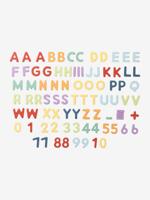 Magnetische letters en cijfers van FSC®-hout meerkleurig - thumbnail
