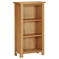 Boekenkast 45x22,5x82 cm massief eikenhout - thumbnail