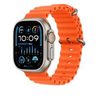 Apple Watch Band - Ocean Band Extension - 49 mm - Oranje - Eén maat voor de meeste polsen - thumbnail