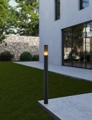 Eglo SALLE Vloerlamp 110cm ip54 zwart - thumbnail
