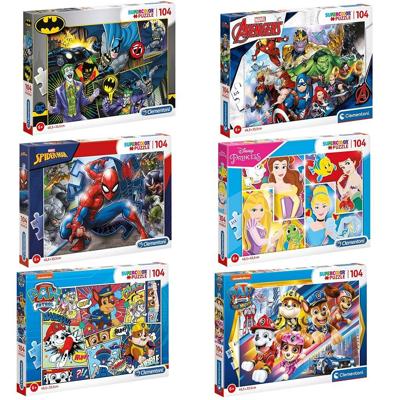 Clementoni legpuzzel super color avengers, 104st.