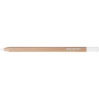 EDU3 Edugreen jumbo kleurpotloden, vulling 5 mm, wit, 10 stuk/ 1 doos - thumbnail