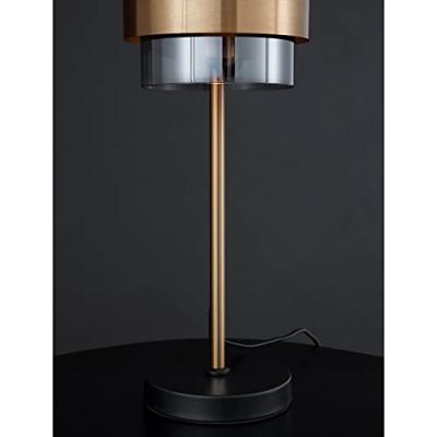 Lyora TafellampSianna zwart met goud - 9236400