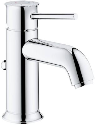 Wastafelkraan GROHE Classic 1-gats S-size met Waste Wastafelkraan GROHE Classic 1-gats S-size met Waste