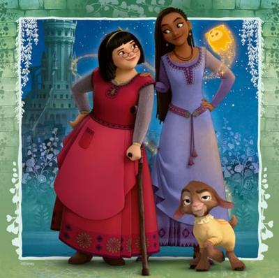 Ravensburger disney wish legpuzzel, 3x49st. - thumbnail