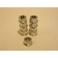 Bofix achterasmoer m16x1 borgring staal (10st) - thumbnail