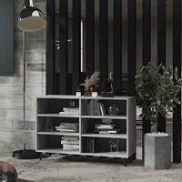 Dressoir 103,5x35x70 cm bewerkt hout grijs sonoma eikenkleurig - thumbnail
