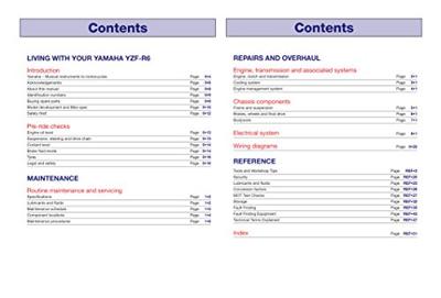 Yamaha YZF-R6 (03 - 05) 4601