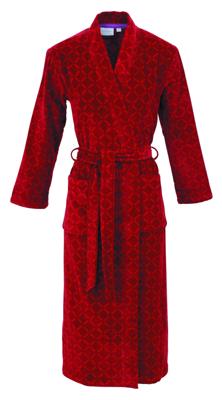 Carl Ross Carl Ross dames badjas 604100 dark red/deep red 44/46