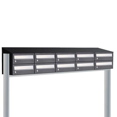 Allux Hive Set 5-Breed, 2-Hoog Met Dak Op Statief Zwart - 40030070_5x2ds Allux Hive Set 5-Breed, 2-Hoog Met Dak Op Statief Zwart - 40030070_5x2ds