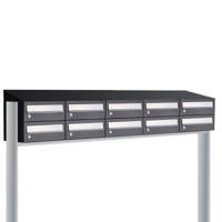 Allux Hive Set 5-Breed, 2-Hoog Met Dak Op Statief Zwart - 40030070_5x2ds - thumbnail