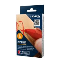 Lyra merkkrijt Profi 797 rood (12x) - thumbnail