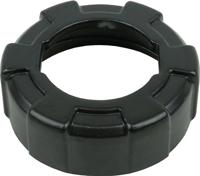 Irion Wartelmoer | aluminium | zwart | v.voegenpistool gesloten | 1 stuk - 600033 - 600033 - thumbnail