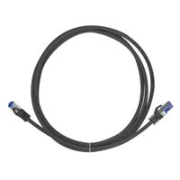 LogiLink C6A033S netwerkkabel Zwart 1 m Cat6a S/FTP (S-STP) - thumbnail